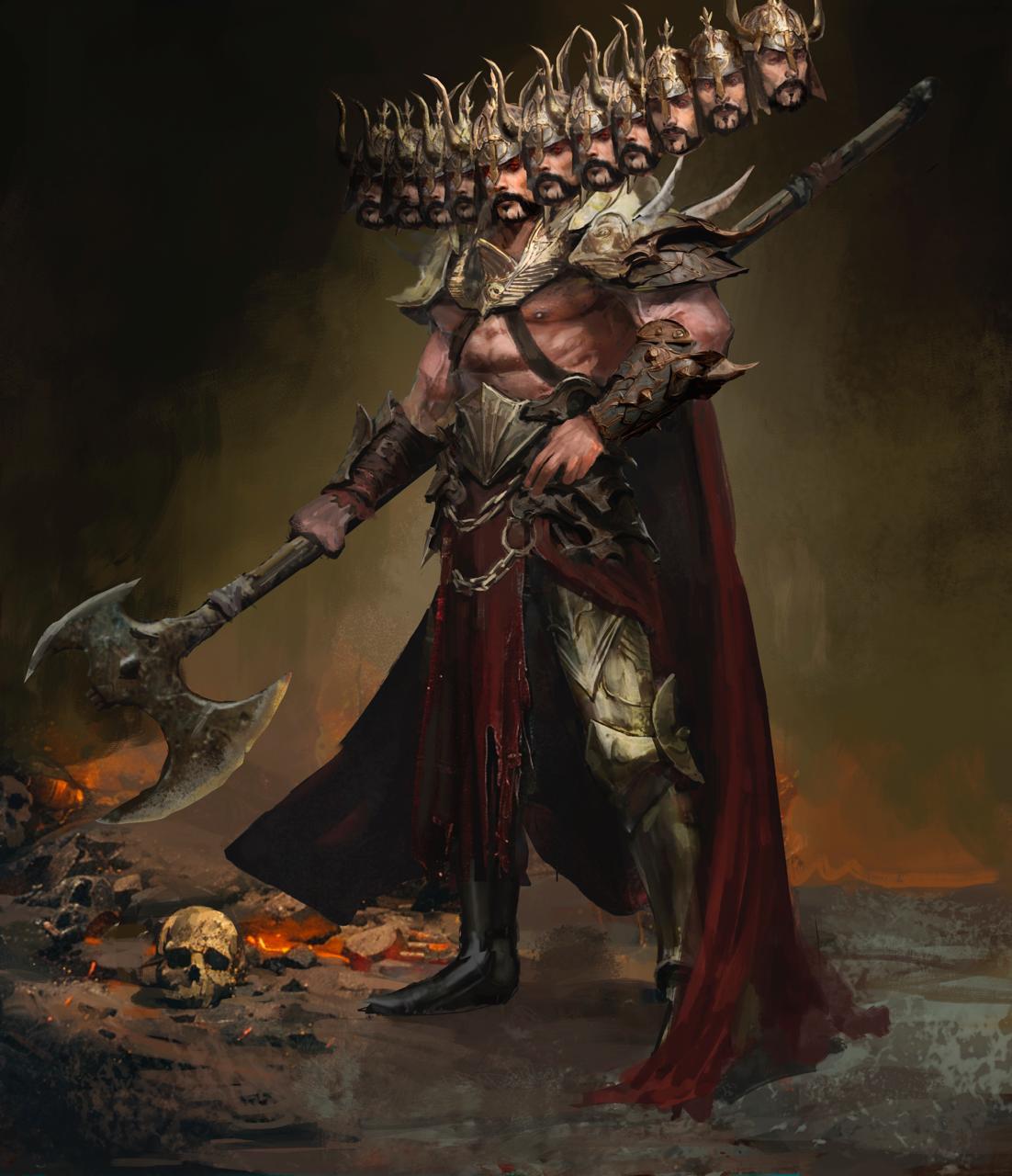 Maya Immortals concept art — immortal 08